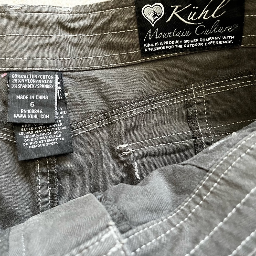 ✅✔️KUHL Splash Skirt Canvas Stretch Pleated Active Skirt Size 6 Stylish Sporty - Picture 4 of 8